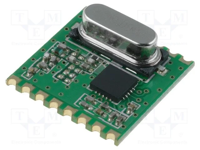 M&oacute;dulo: Rf, Transmissor Fm, Fsk, 433,92mhz, Spi, 1,8&divide;3,6vdc, 13dbm