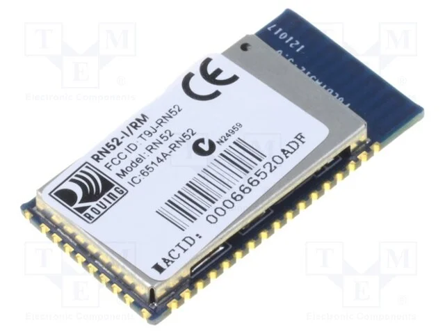 Módulo: Bluetooth, GPIO,SPI,UART,USB, SMD, Dim: 2.