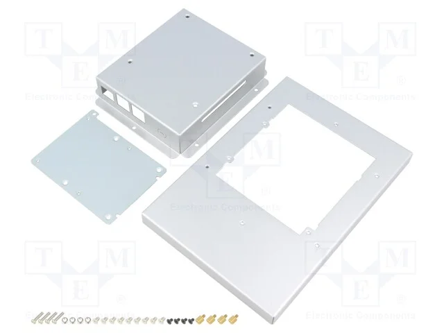 Carcaça: para o monitor, OPT-UP-DST07-001, alumín.