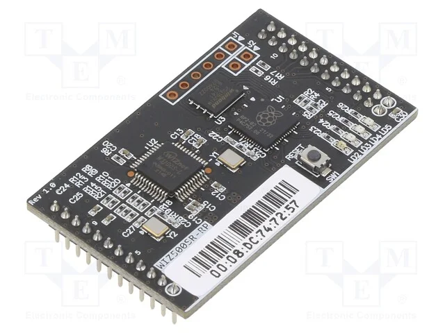 M&oacute;dulo: Ethernet, Comp: Rp2040, Cortex M0+, 3,3vdc