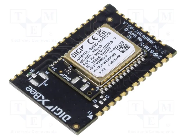 M&oacute;dulo: Rf, Almof.Rf, Xbee, 2,4ghz, I2c,Spi,Uart, -103dbm, 8dbm, Smd