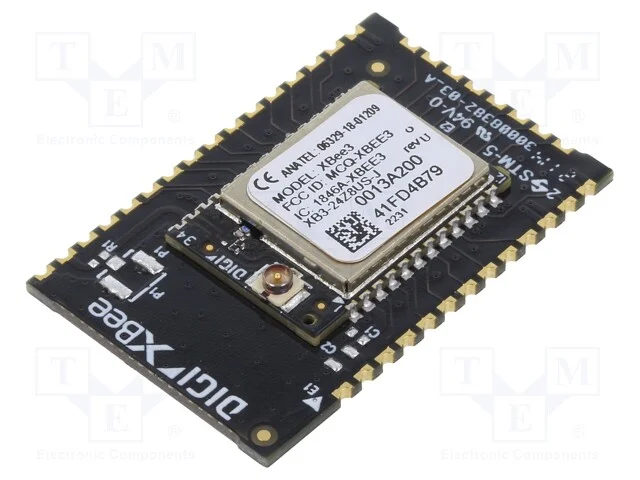 M&oacute;dulo: Rf, U.Fl, Xbee, 2,4ghz, I2c,Spi,Uart, -103dbm, 8dbm, Smd