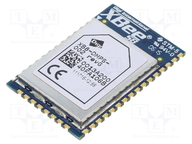 M&oacute;dulo: Rf, Pcb, Xbee, 863&divide;870mhz, -101dbm, 14dbm, Smd, 48/27ma