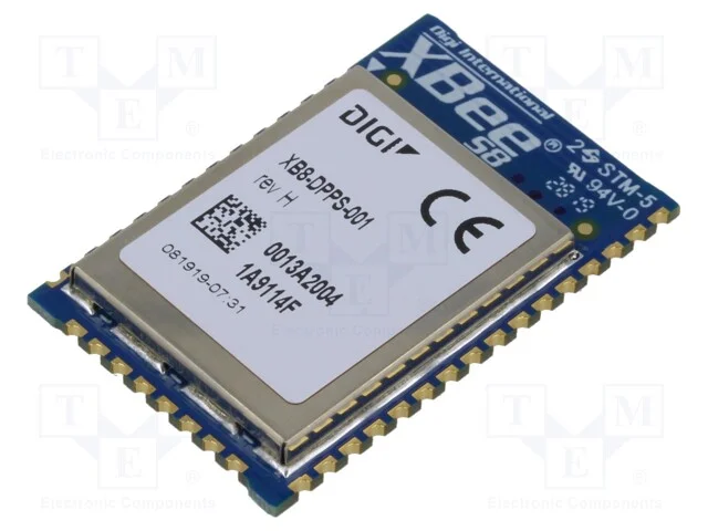 M&oacute;dulo: Rf, Pcb, Xbee, 863&divide;870mhz, -106dbm, 14dbm, Smd, 48/27ma