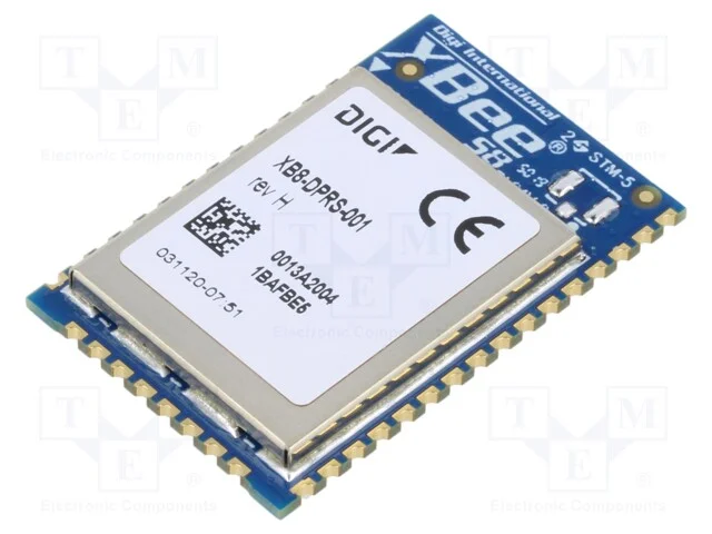 M&oacute;dulo: Rf, Almof.Rf, Xbee, 863&divide;870mhz, -106dbm, 14dbm, Smd, 48/27ma