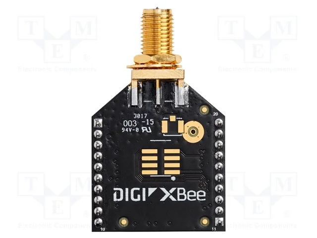 M&oacute;dulo: Rf, Sma, Xbee, 2,4ghz, I2c,Spi,Uart, -103dbm, 8dbm, Tht