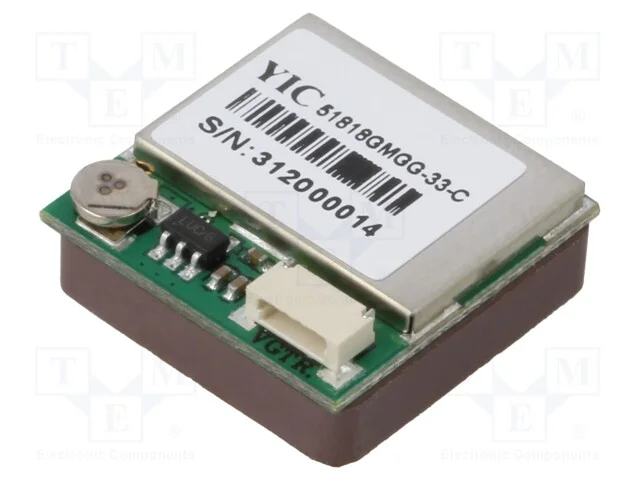 M&oacute;dulo: Gps/Gallileo, +5m, Gps, -165dbm, 3&divide;5,5vdc, 9,6kbps, Ch: 99