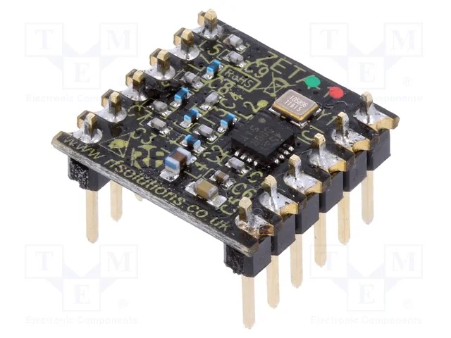 M&oacute;dulo: Rf, Transceptor Fm, 433mhz, Spi, -116dbm, 1,8&divide;3,6vdc, 13dbm