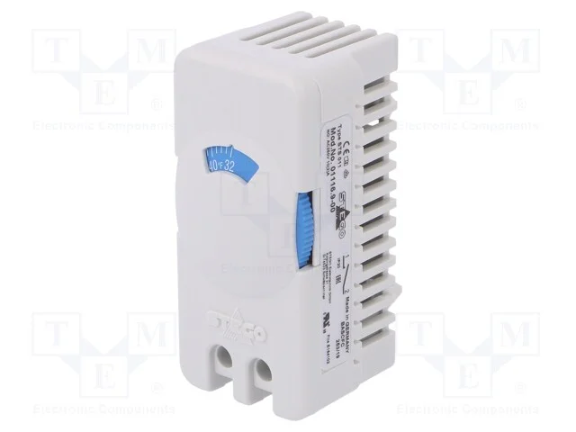 Sensor: Termostato, No, 10a, 250vac, Grampos de Torção, -45÷80c