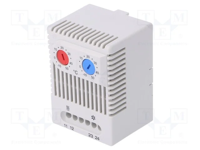 Sensor: Termostato, Nc + No, 10a, 250vac, Grampos de Torção, Ip20