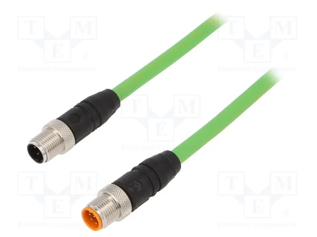 Cabo de conexão, 2m, ficha, 30VAC, 2A, -25÷80C, I.