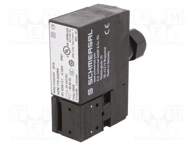 Interruptor de Segurança: de Bloqueio, Azm 170, Nc X2, Ip67