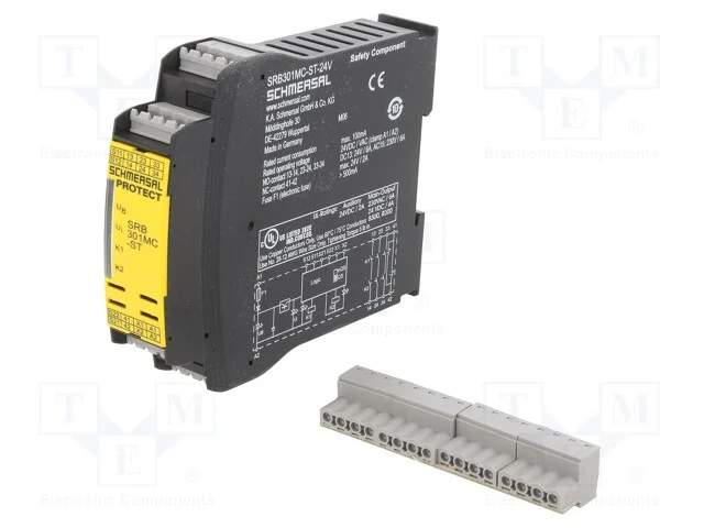 Módulo: Relé de Segurança, Srb 301mc, 24vac, 24vdc, -25÷60c, Ip20