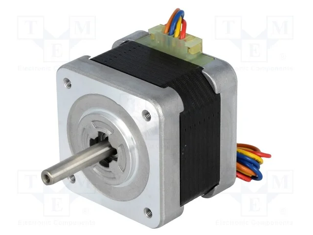 Motor: DC, 2-fásico,bipolar,passo-a-passo, 24VDC,.