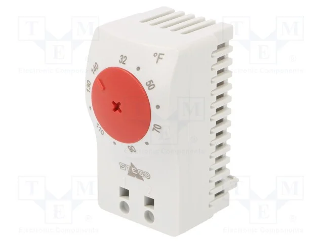 Sensor: Termostato, Nc, 10a, 250vac, Braçadeiras de Molas, Ip20