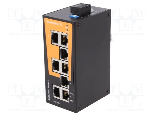 Switch Ethernet, não gerido, Número de portos: 8,.
