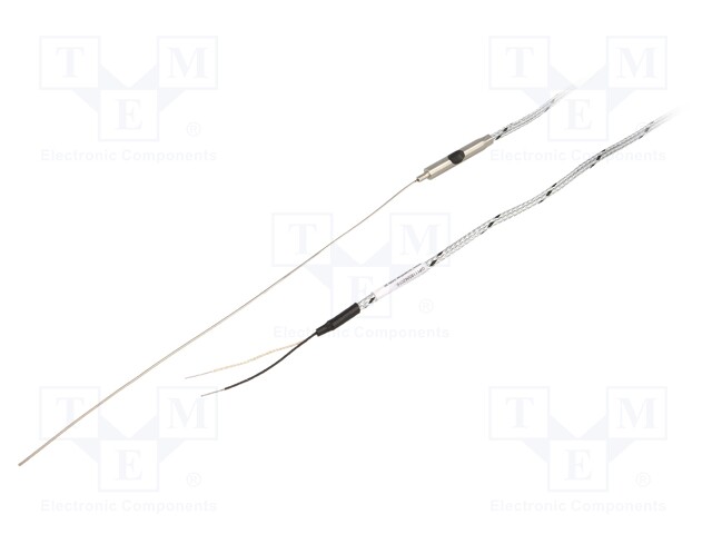 Sensor: temperatura, termopar J, Isolamento: fibr.