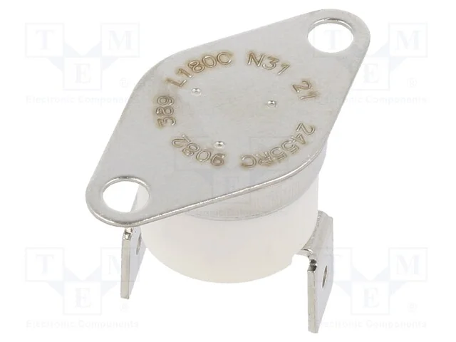 Sensor: Termostato, Nc, Topen: 180c, Tclos: 150c, 10a, 240vac