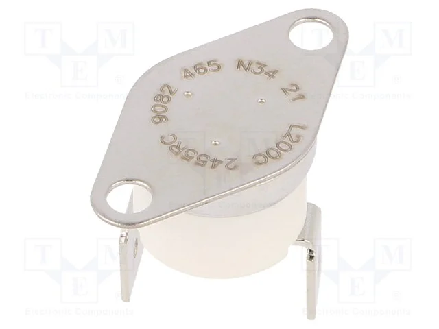 Sensor: Termostato, Nc, Topen: 200c, Tclos: 160c, 10a, 240vac