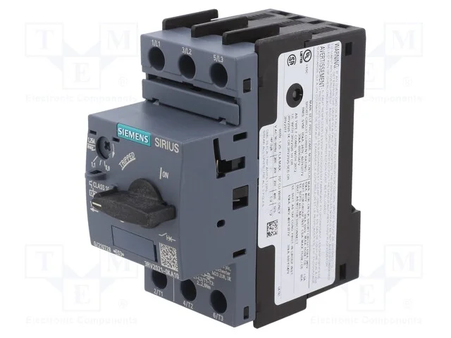 Disjuntor de Motor, 0,37kw, 220÷690vac, para Trilho Din, 3rv2