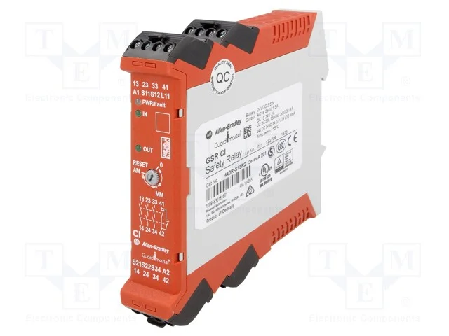 Módulo: Relé de Segurança, Gsr, 24vac, 24vdc, In: 2, Out: 3, -5÷55c