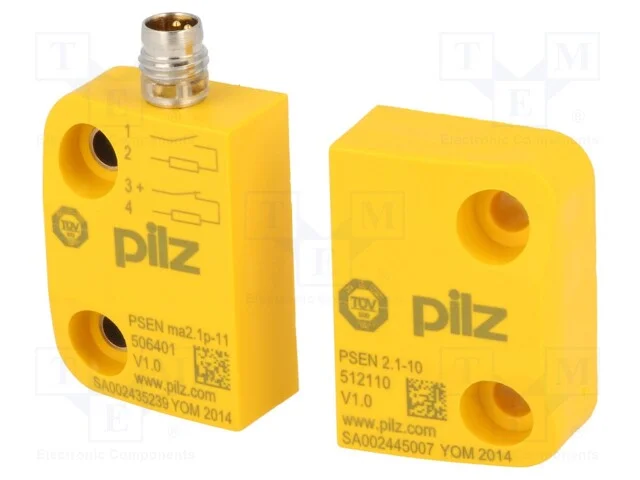 Interruptor de Segurança: Magnético, Psen Ma2.1p, Nc + No, Ip67