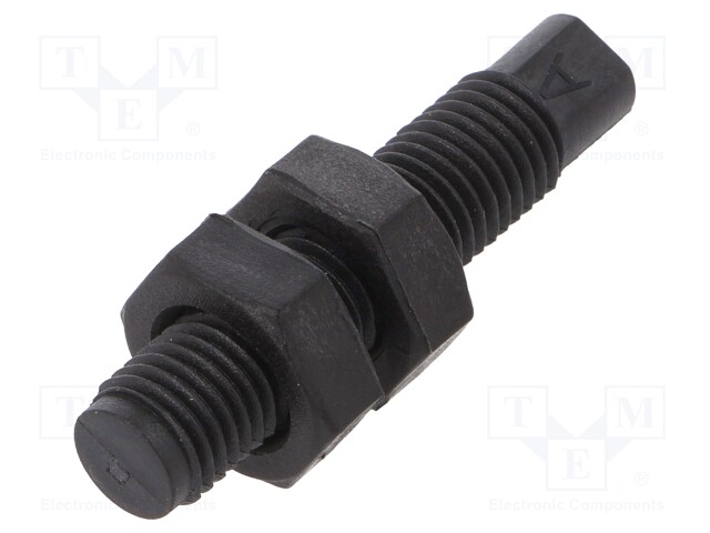 Íman: fixo, 8x38,1mm, AlNiCo-5