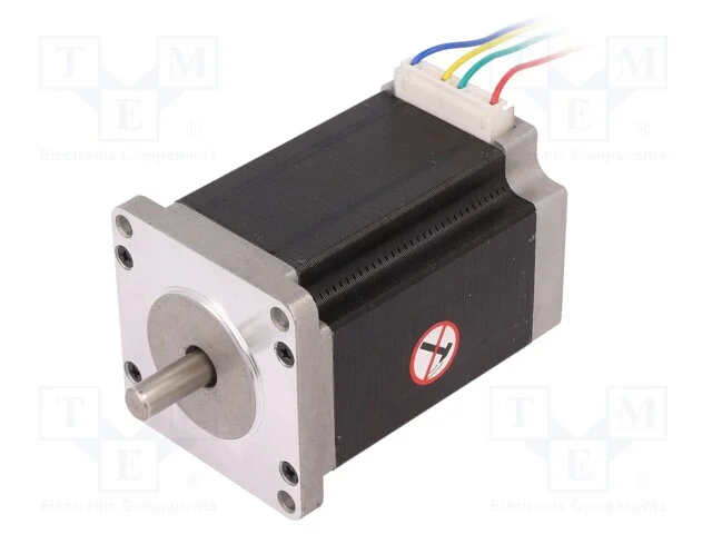 Motor: Dc, Passo-A-Passo, 5vdc, Passo 1,8, 1,9nm, 2,5a, 60x60x87mm