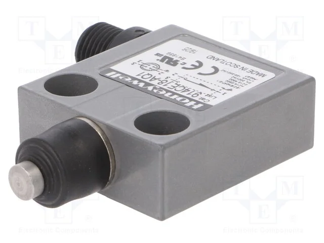 Interruptor Extremo, Haste 7mm, Spdt, 3a, Max.250vac, Ip67, Pin: 4