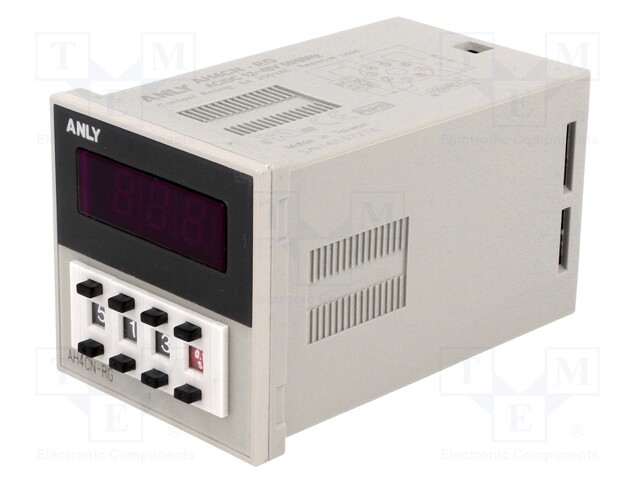 Relé Temporizado, Âmbito: 0,01s÷9990h, Spdt, 12÷48vac, 12÷48vdc