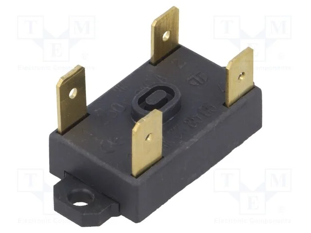 Sensor: Termostato, Nc X2, 85c, 16a, 250vac, Conectores 6,3mm