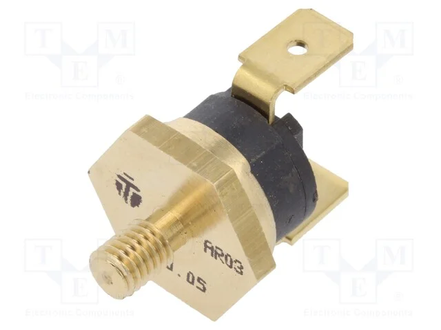 Sensor: Termostato, Spst-Nc, 50c, 16a, 250vac, Conectores 6,3mm