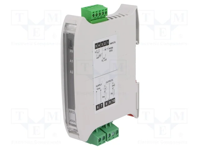 Indutor: de Temperatura, 18÷50vdc, 13÷35vac, 120x101x17,5mm