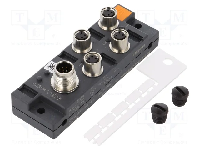 Centrais de Conexão, M8, Pin: 3, Tomada, 1,5a, -25÷70c, Ip67, 30vdc