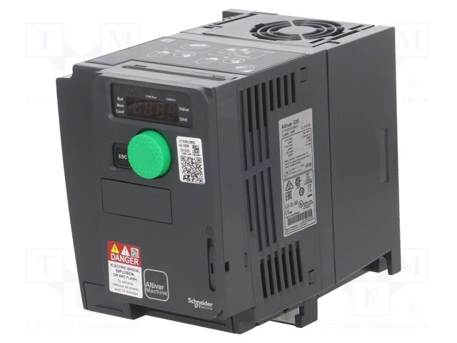 Inversor vectorial, Potência máx.do motor: 2,2kW,.