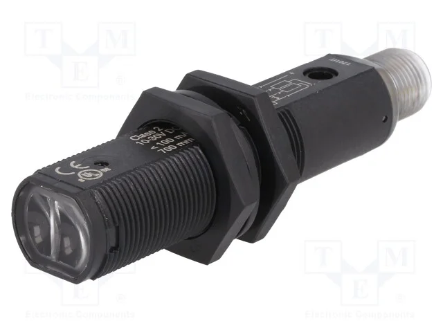 Sensor: Fotoeléctrico, Cobertura: 0÷0,7m, Pnp, Dark-On,Light-On