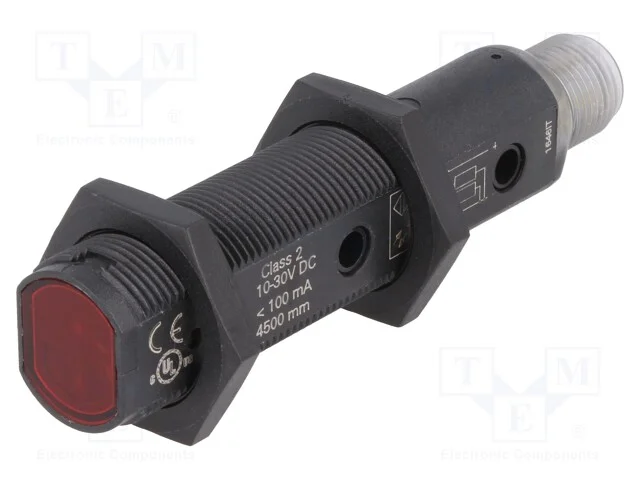 Sensor: Fotoeléctrico, Cobertura: 0,1÷4,5m, Pnp, Dark-On,Light-On