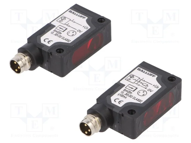 Sensor: Fotoeléctrico, Cobertura: 0÷20m, Pnp, Dark-On, 100ma, Pin: 3