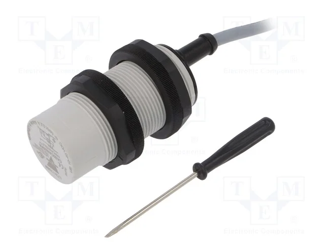 Sensor: Capacitivo, Cobertura: 0÷25mm, Out: Pnp / No + Nc, Mat: Pbt
