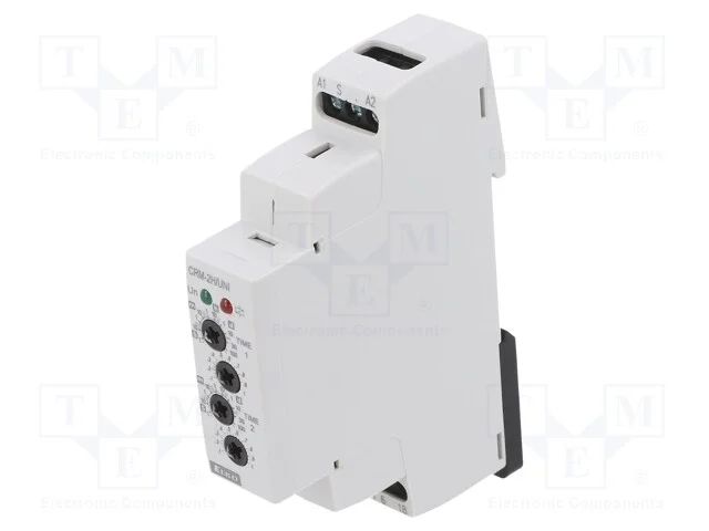 Relé temporizado, 0,1s÷100dias, SPDT, 250VAC/16A,.