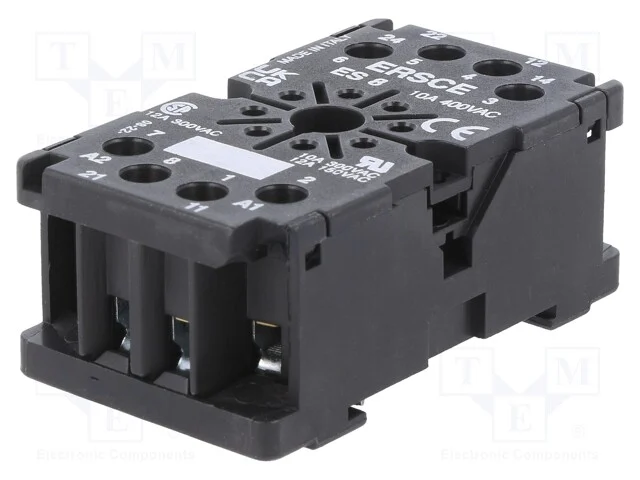 Acess.para relés: base, PIN: 8, no painel,para tr.