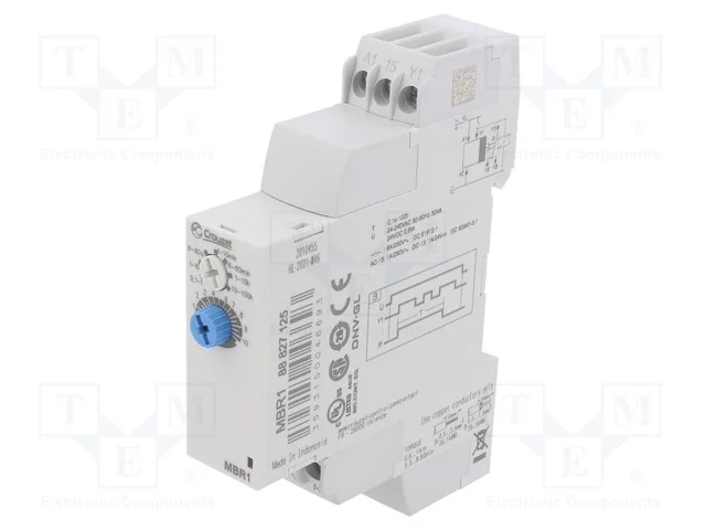 Relé Temporizado, 0,1s÷100h, Spdt, 250vac/8a, Uten: 24÷240vac
