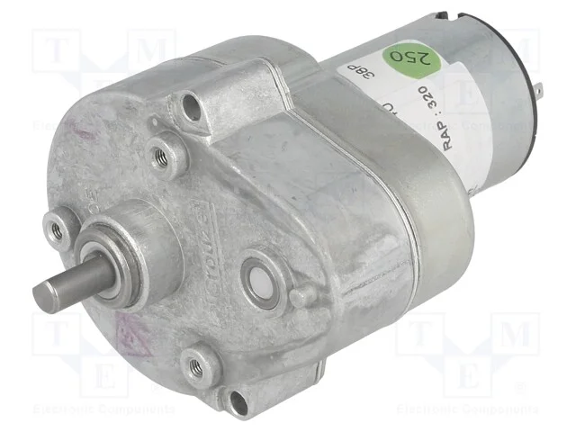 Motor: DC, 0,0039kW, 24VDC, 13rot./min, 2Nm
