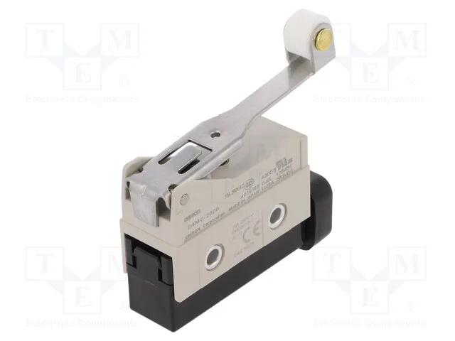 Interruptor Extremo, Alavanca Angular com Rolo, Spdt, 10a, Ip67