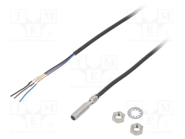 Sensor: Indutivo, Out: Pnp / Nc, 0&divide;1,2mm, 10&divide;30vdc, M5, Ip67, 100ma