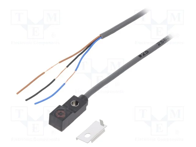 Sensor: Indutivo, 2,5mm, Pnp / No, Uten: 10&divide;30vdc, 50ma, Cabo 1m