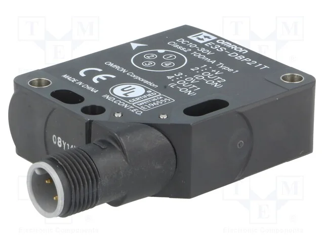 Sensor: Fotoeléctrico, Cobertura: 0÷4,5m, Pnp, Dark-On,Light-On