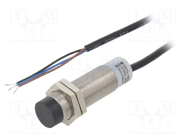 Sensor: Indutivo, Out: Pnp / No, 0&divide;12mm, 10&divide;30vdc, M18, Ip67, 100ma