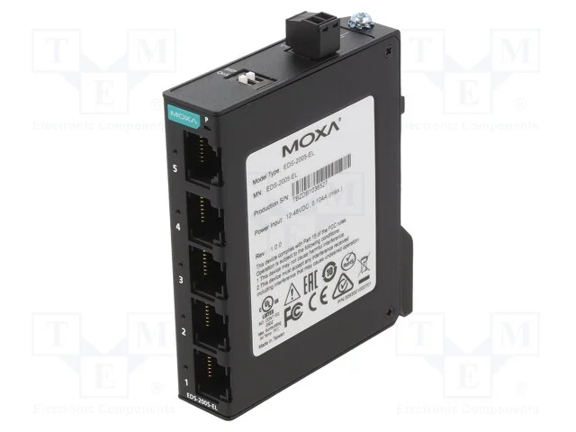 Switch Ethernet, não gerido, Número de portos: 5,.