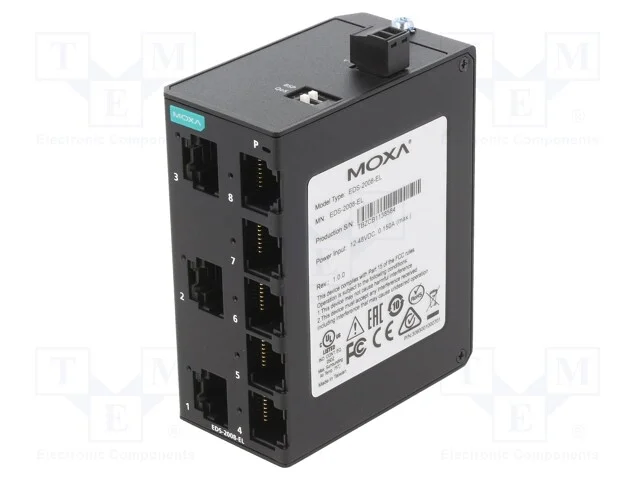 Switch Ethernet, não gerido, Número de portos: 8,.